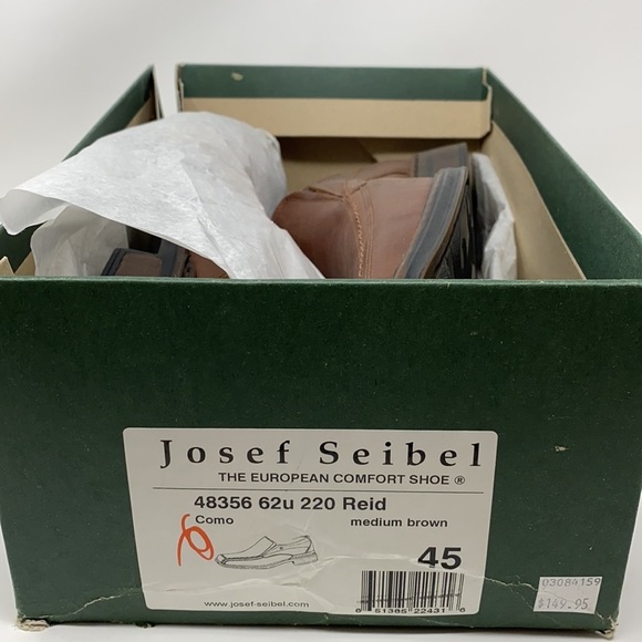 Josef Seibel Reid medium brown leather Oxford - Picture 9 of 10